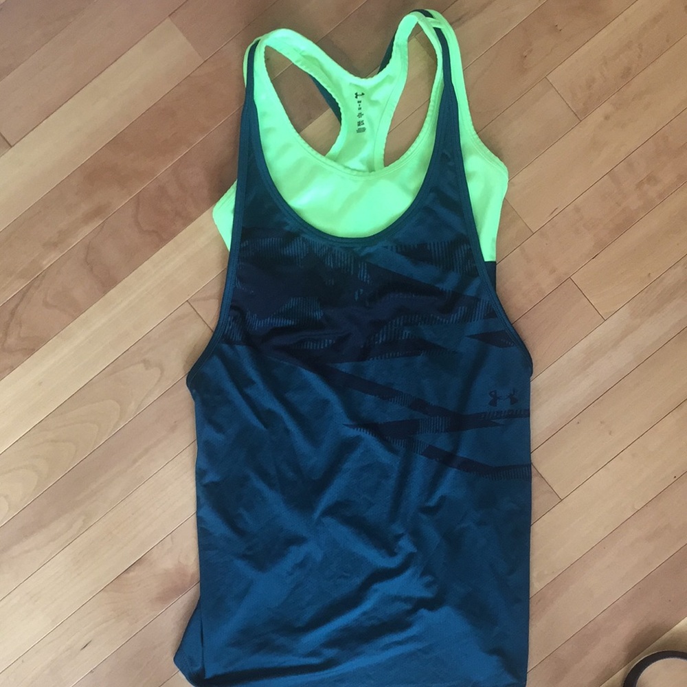 Under Armour sport bra+camisole 2 in 1